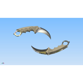 3d model of Karambit for a 3d printer