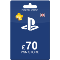 🔶PSN 70 Фунтов (GBP) UK [Карта Оплаты] Официально Ключ