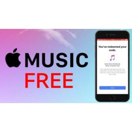 🎸APPLE MUSIC CODE FOR 4 MONTHS FREE MUSIC USA