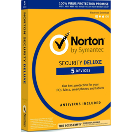 Norton Security Deluxe (90 days) 5 devices  Global