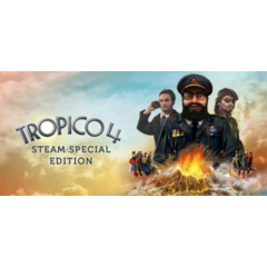 Tropico 4 STEAM KEY REGION FREE GLOBAL ROW + ПОДАРОК 🎁