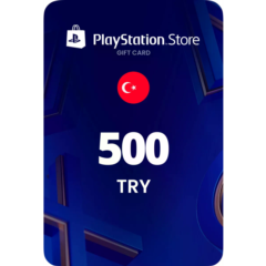 Карта оплаты Playstation 500 TRY (Турция)