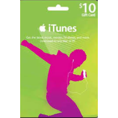 ITUNES GIFT CARD 10 $ USA