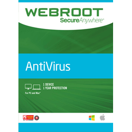 Webroot SecureAnywhere AntiVirus  to  03.25.2025 /1 pc