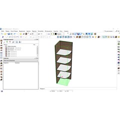 Скрипт Полки угловые для Базис Мебельщик.