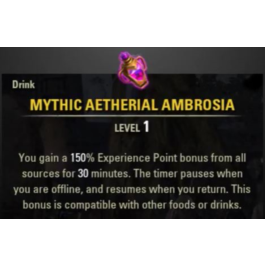 🌟Mythic Aetherial Ambrosia + 150% PC/Mac Europe