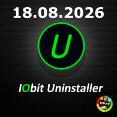 🔑 IObit Uninstaller 15 Pro | Лицензия до 18.08.2026