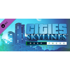 Cities Skylines - Deep Focus Radio DLC (Steam Key/RoW)