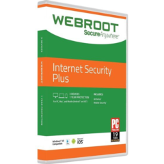 Webroot Internet Security Plus    2 года / 3 устройства