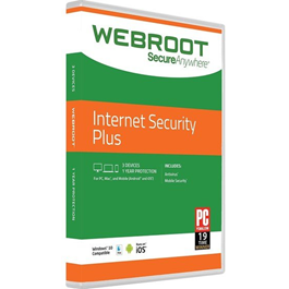 Webroot Internet Security Plus    2 years / 3 device