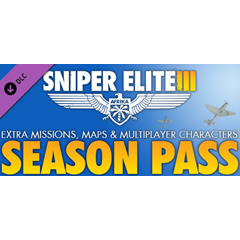 ✅Sniper Elite III 3 Season Pass (Steam Ключ/РФ+МИР)💳0%