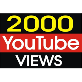 ✅ 2000 Views YOUTUBE ▶️🚀 [The Best] [2K] ⭐