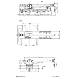 Crane drawing ZOOMLION QY55V542 (dynamic block)