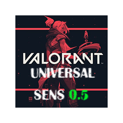 Универсальный макрос на Valorant. Sens - 0.5