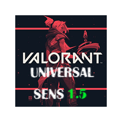 Универсальный макрос на Valorant. Sens - 1.5