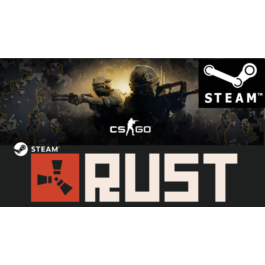 RUST + CS GO Global Offensive ONLINE (GLOBAL)