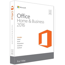 Microsoft Office 2016 Home and Business - For Mac