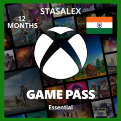 XBOX GAME PASS ESSENTIAL 12 МЕСЯЦЕВ 🔑 КЛЮЧ (ИНДИЯ) 🇮🇳