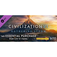 Sid Meier&acute;s Civilization VI Gathering Storm (DLC) STEAM