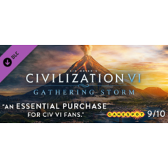 Sid Meier&acute;s Civilization VI Gathering Storm STEAM КЛЮЧ РФ+КЗ+МИР