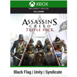 ASSASSIN&amp;acute;S CREED TRIPLE PACK XBOX ONE,X|S🔑KEY