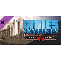 Cities: Skylines - Campus Radio (DLC) 🔑STEAM🔥РФ+СНГ