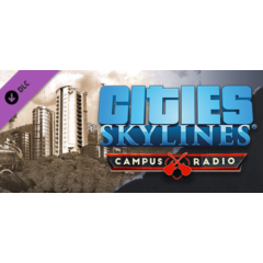 Cities: Skylines - Campus Radio (DLC) 🔑STEAM🔥РФ+СНГ