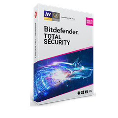 Bitdefender Total Security 5 устройств 1 год - Ближний