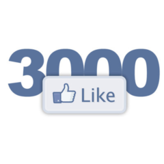 ✅ ❤️ 3000 Лайков на страницу FACEBOOK для Бизнеса [3К]