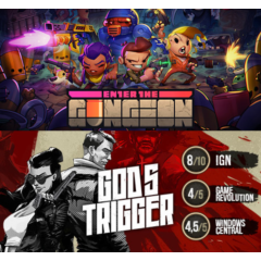 Enter the Gungeon + God&acute;s Trigger | EPIC GAMES | ПОЧТА