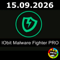 IObit Malware Fighter 13 Pro | Лицензия до 15.09.2026