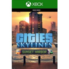 ✅ Cities: Skylines Remastered - Sunset Harbor XBOX SERIES X|S Ключ 🔑