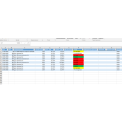Автоматический реестр в Excel