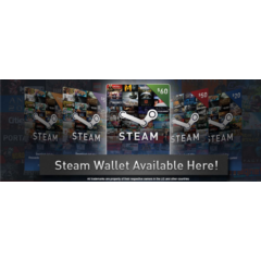 STEAM WALLET GIFT CARD 11.7$ USD БЕЗ РОССИИ