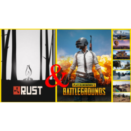 ⭐️ RUST+PUBG - STEAM ONLINE (GLOBAL)