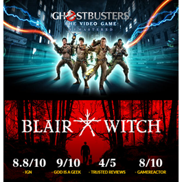 🔥Ghostbusters: The Video Game Remastered + Blair Witch