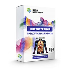 Цветотерапия  - Предстательная железа. Для мужчин