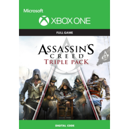 ✅ ASSASSIN´S CREED TRIPLE PACK XBOX ONE 🔑KEY