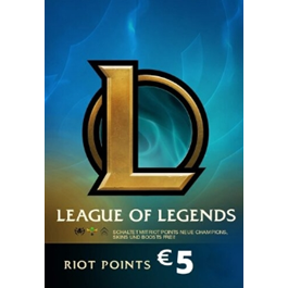 ⭐5 EUR - 575 RP LoL / 475 Valorant Points (EU Server)⭐