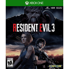 RESIDENT EVIL 3 Xbox One CODE