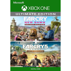 FAR CRY 5 GOLD + FAR CRY NEW DAWN DELUXE XBOX🔑КЛЮЧ