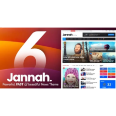 Jannah [7.0.6] - русификация премиум темы 🔥💜