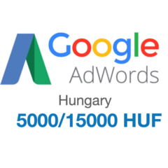Промокод купон Google Adwords Адвордс 15000 Fr ВЕНГРИЯ