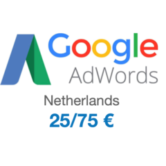 Промокод купон Google AdWords Адвордс на 75€ НИДЕРЛАНДЫ