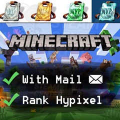 ✔️Minecraft Java с ✉ +Плащ (VIP, MVP+) Hypixel Ranks