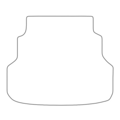 Toyota Avensis (03-09) (Combi) багажник. Лекало коврика
