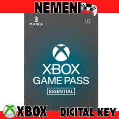 Xbox Game Pass ESSENTIAL 3 месяца (USA) XBOX КЛЮЧ