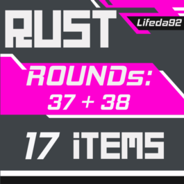 🔥 RUST SKINS ✦TWITCH DROPS✦ Round 37+38 ✦ 17 ITEMS +🎁