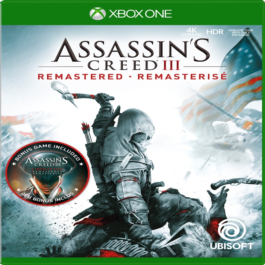 ✅💥ASSASSIN&amp;acute;S CREED III REMASTERED💥✅XBOX ONE/X/S🔑KEY