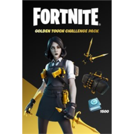 Fortnite Golden Touch Challenge Pack + 1500 XBOX  🌍🔑